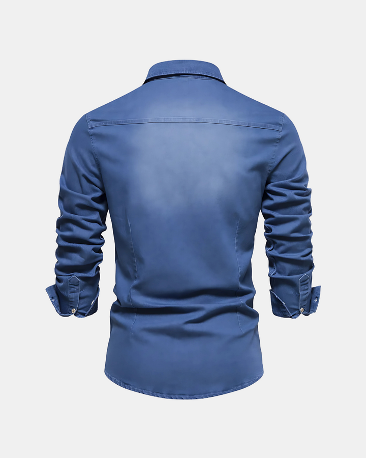 Denim Skjorte
