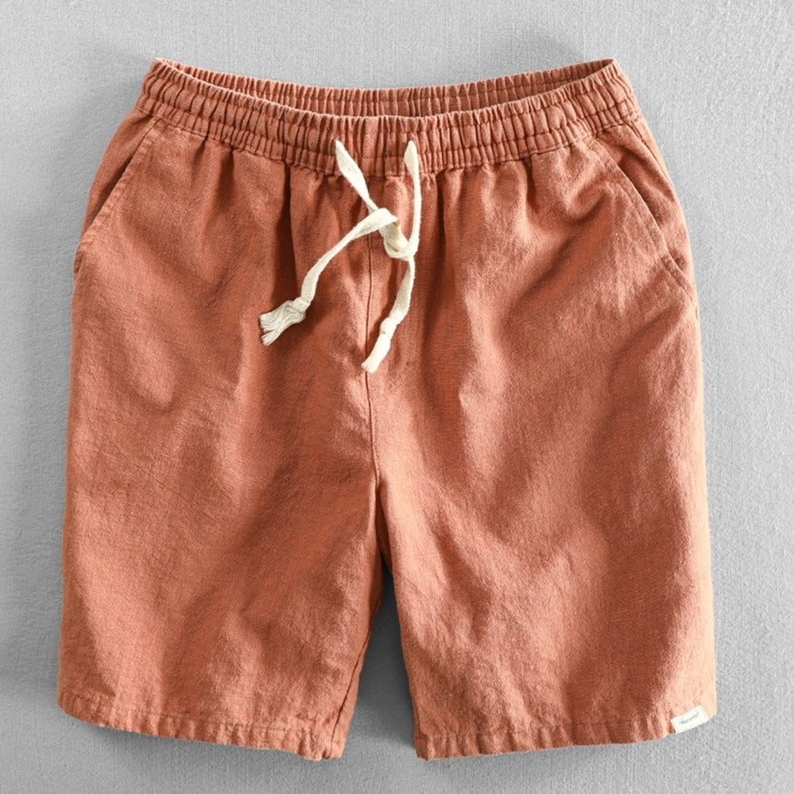 Japansk Stil Bomulds Shorts