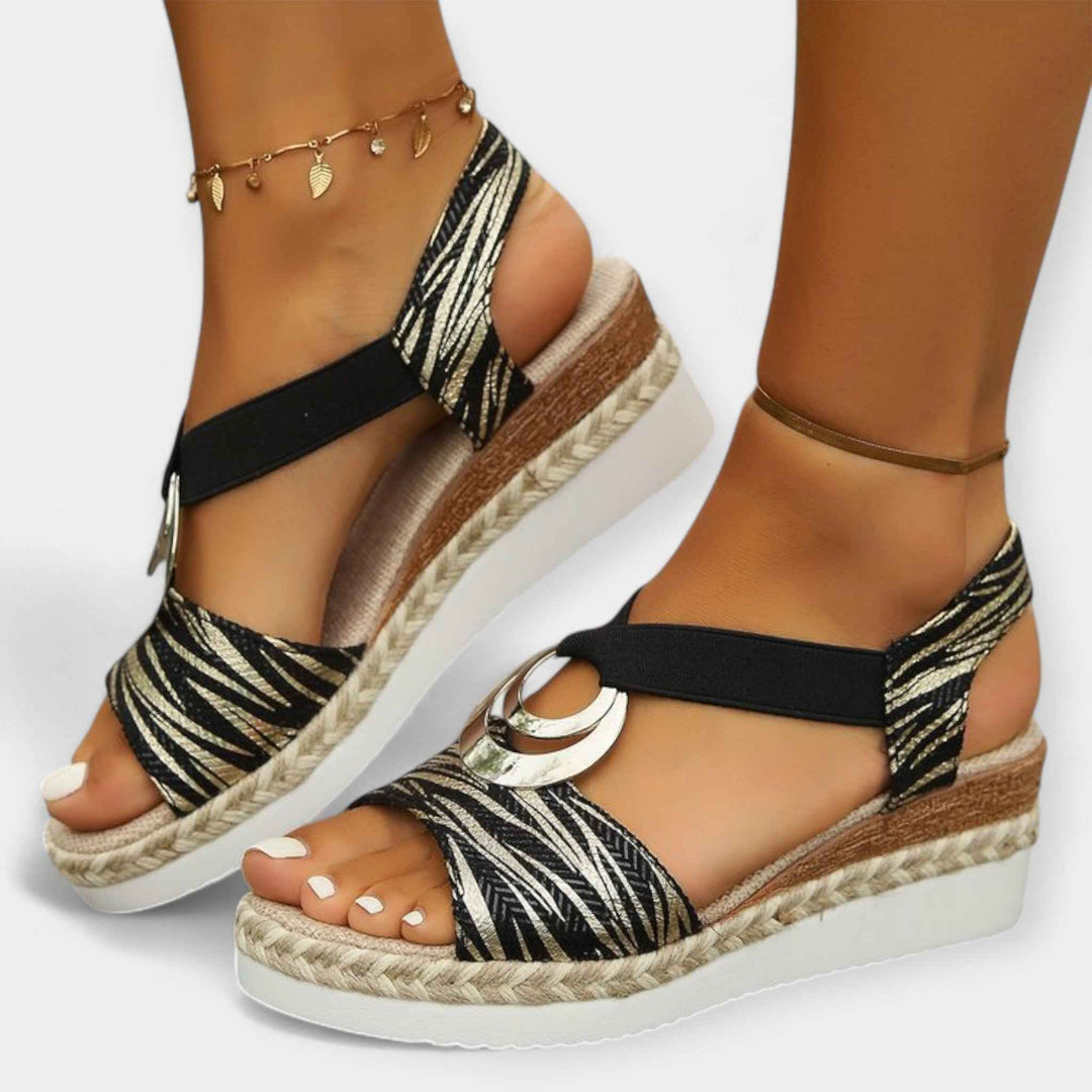 Romerske Sandaler med Flet