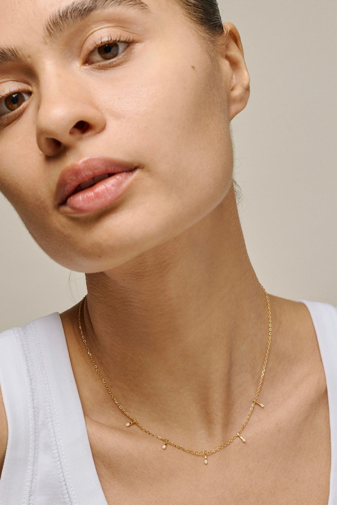 Lola Drop | Daisy | Halskæde fra Enamel