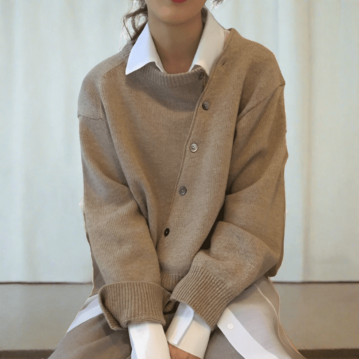 Laluna® | Cardigan Med Knapper