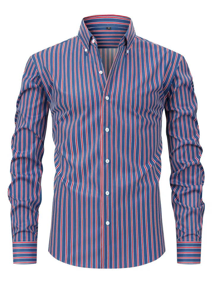 Chic Stribet Skjorte