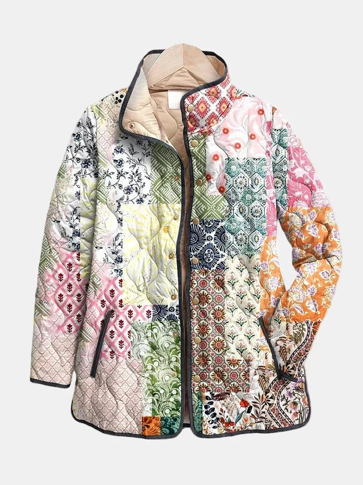 DELACROIX | Quiltet Jakke Bohemisk Patchwork Laura