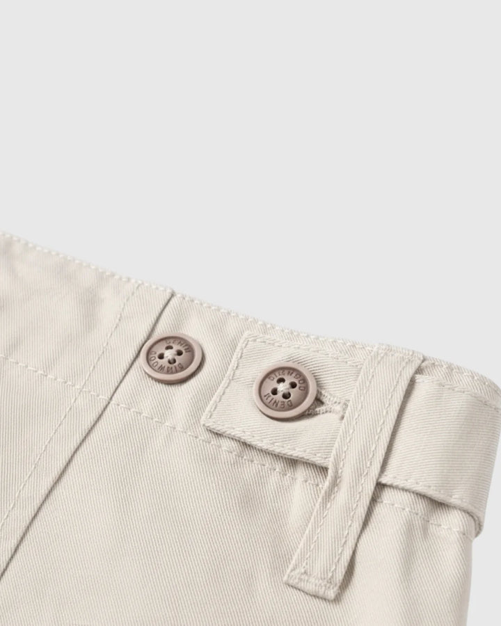 Herre Chinos i Sandy Beige – Løs Pasform