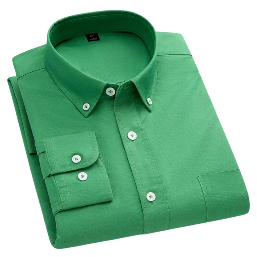 Klassisk Bomulds Skjorte