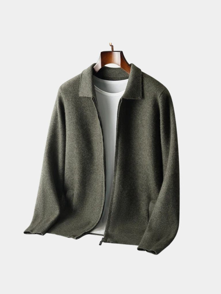 Heritage Cashmere Strikjakke