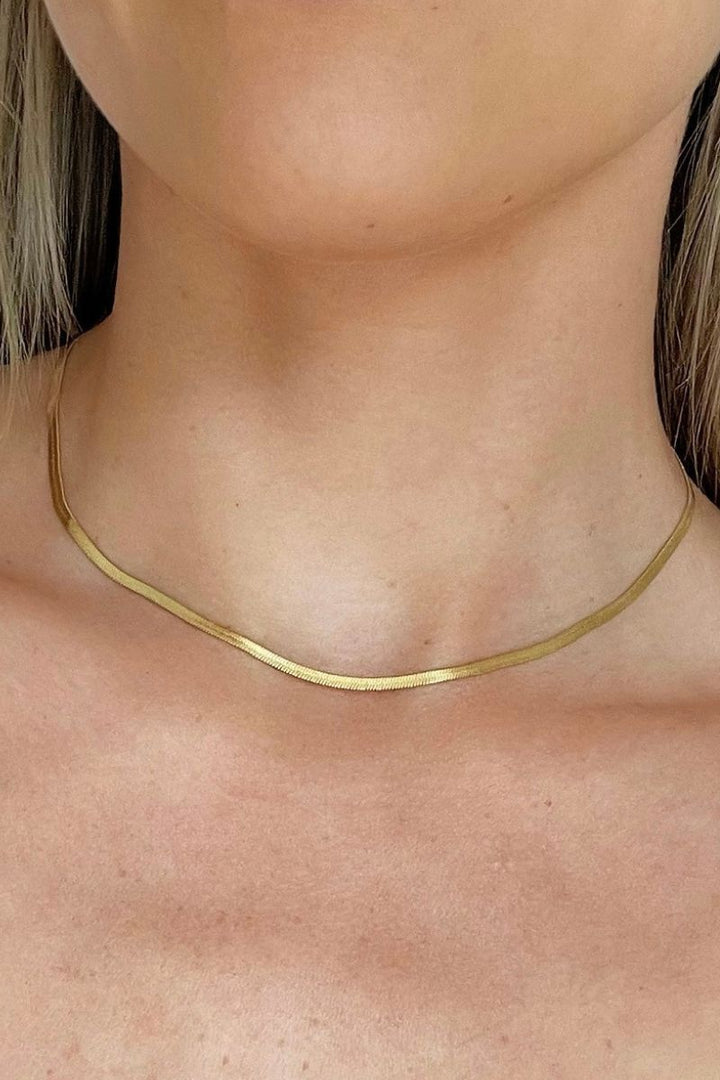 Ivy Python | Guld | Halskæde fra Birdsong