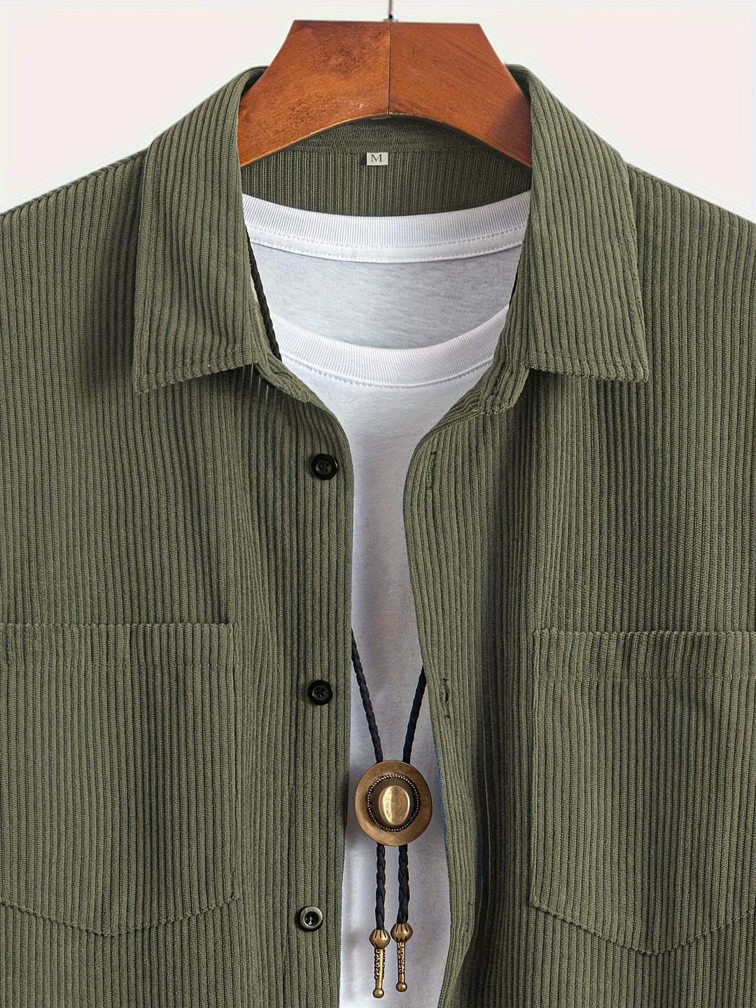 Casual Corduroy Cardigan