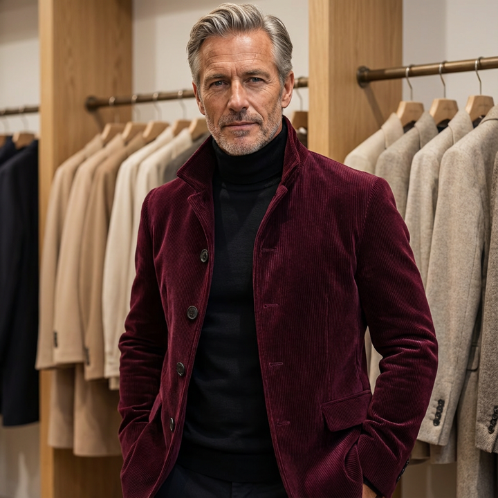 Frederik™ | Jakke med Vintage Look
