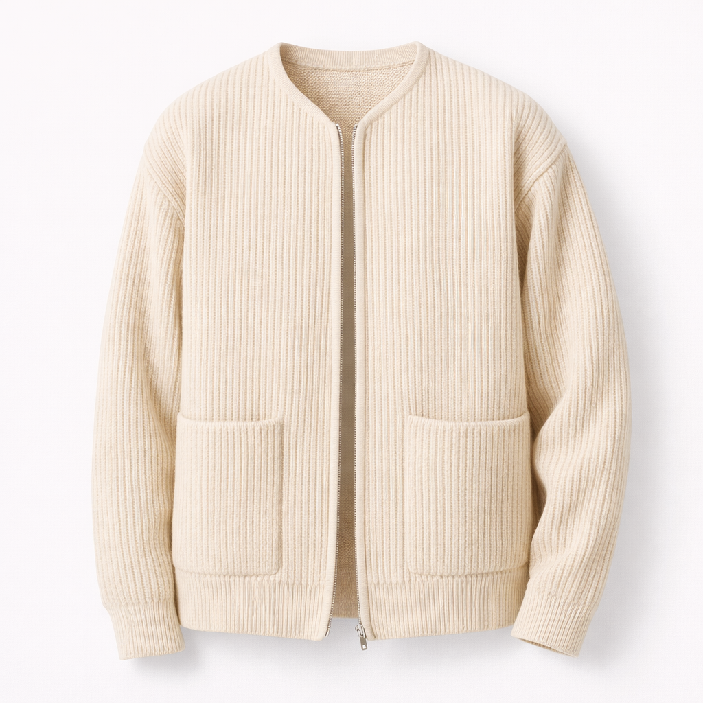 Calvin – Zip Cardigan