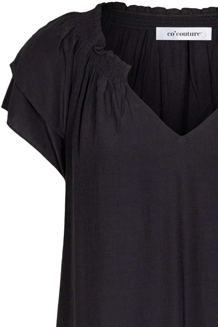 Sunrise Cropped Dress | Sort | Kjole fra Co'couture