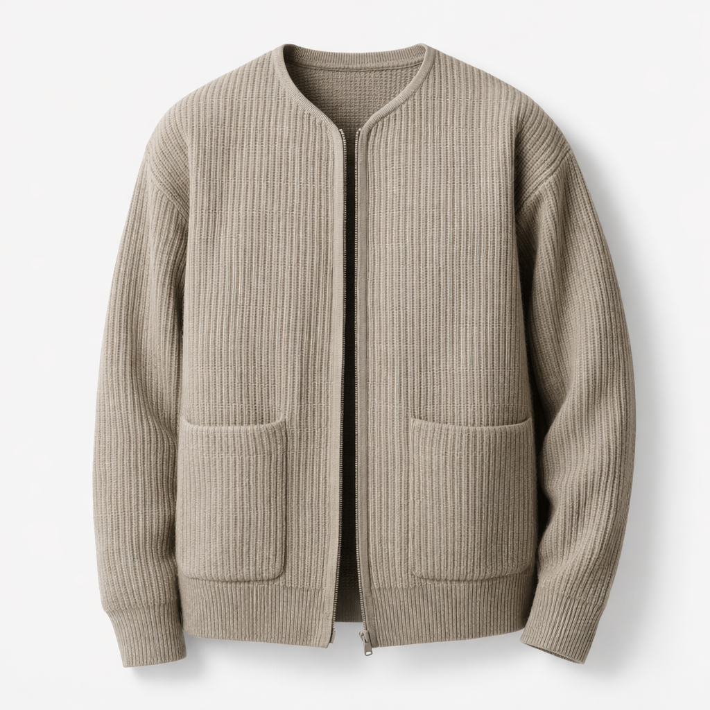 Calvin – Zip Cardigan