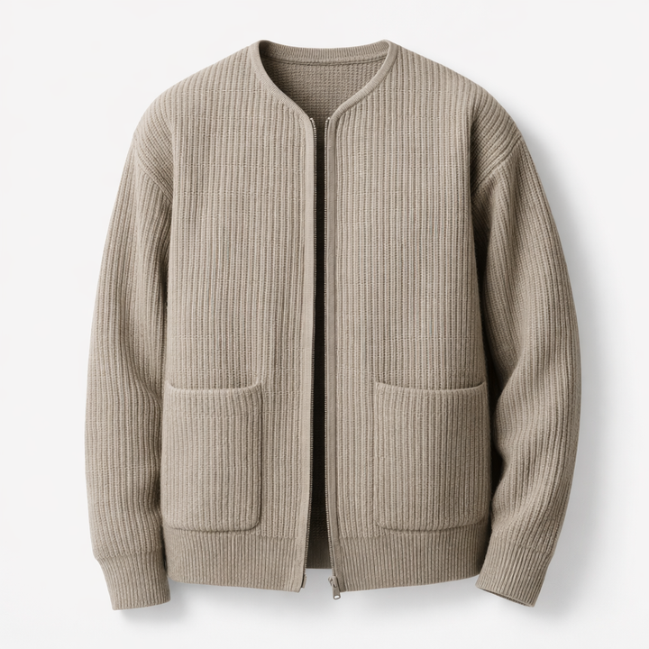 Calvin – Zip Cardigan