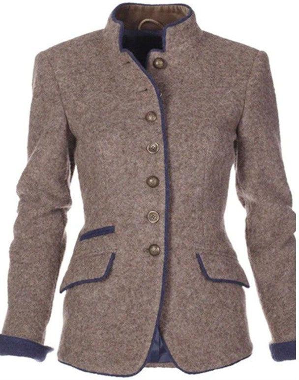 Elegant Langærmet Jakke med Chic Komfort til Alsidige Looks