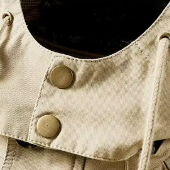 Elegant Multi-Pocket Jakke