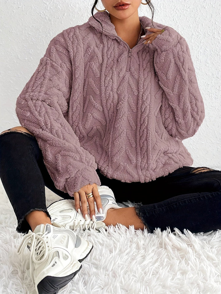 Elegant Fleece Trøje