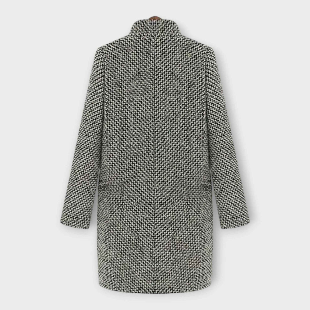 Elegant Uldfrakke med Tidløst Design