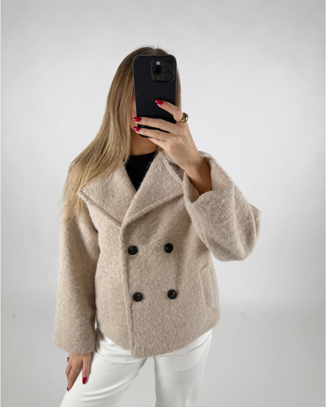 ALYSSA jakke, beige