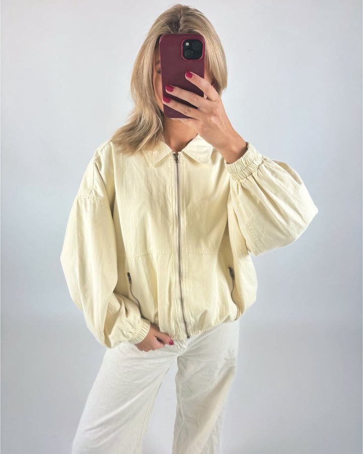 AMIRA jakke, creme