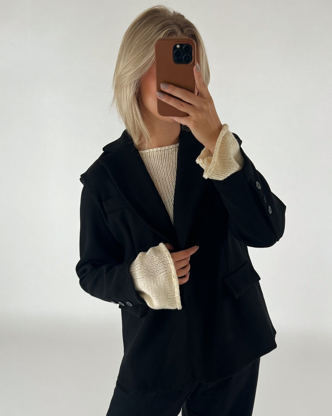 ANJA jakke, sort