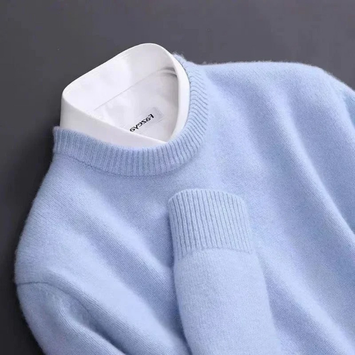Luksus Sweater i Cashmere