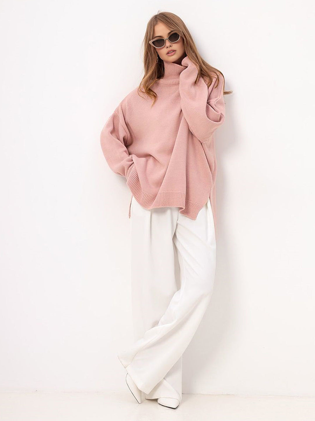 Oversized Trøje med Split