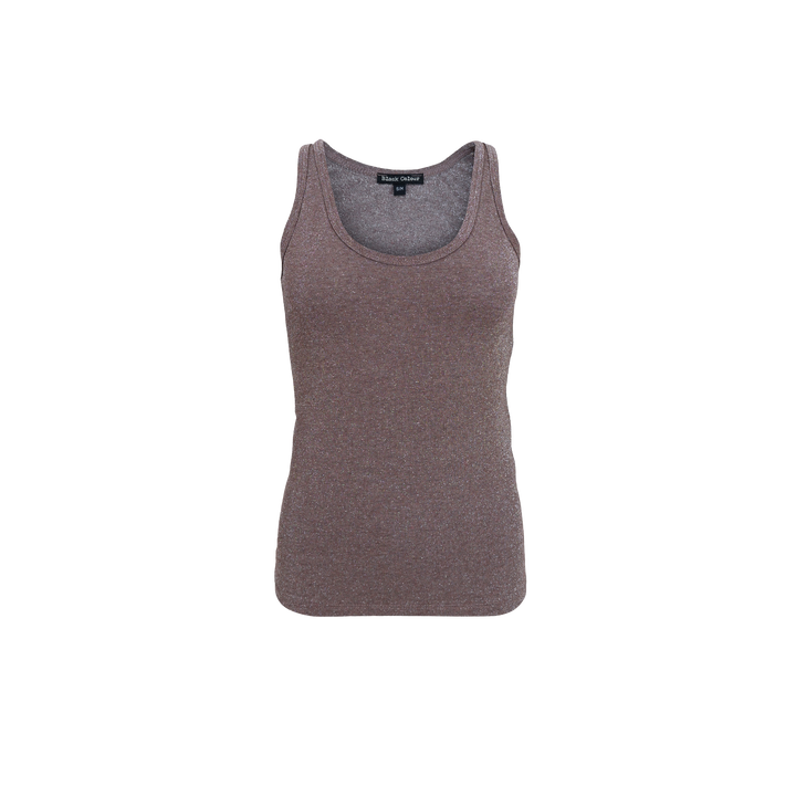 FAYE Lurex top - Taupe