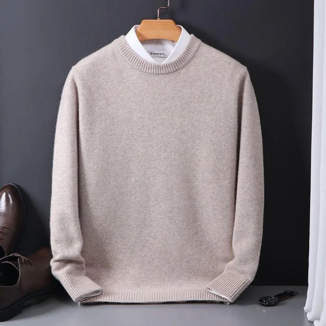 Luksus Sweater i Cashmere
