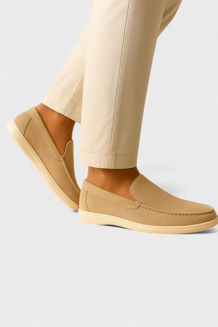 Casual Herreloafers – Beige