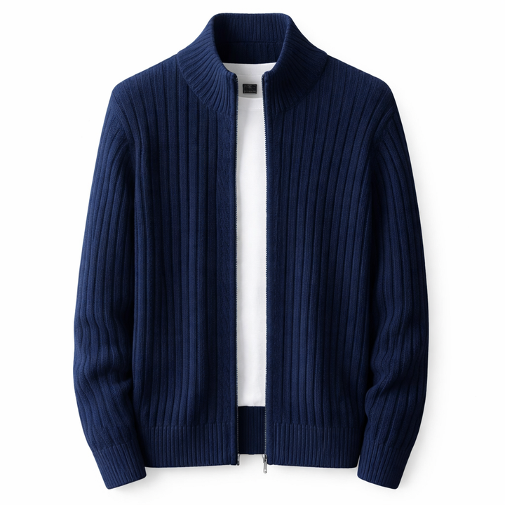 Leo – Strukturierte Strickjacke