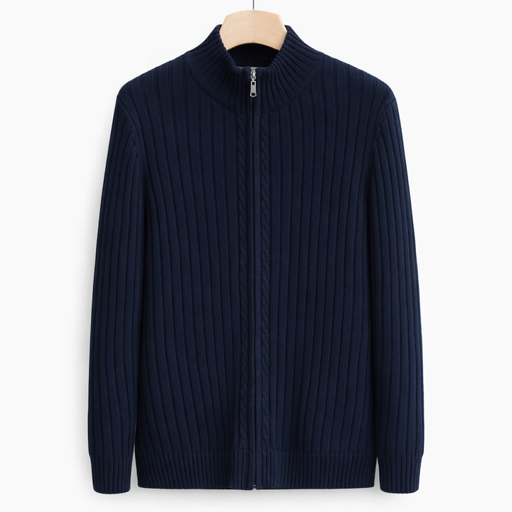 Leo – Strukturierte Strickjacke