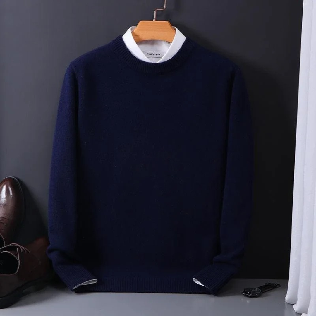 Luksus Sweater i Cashmere