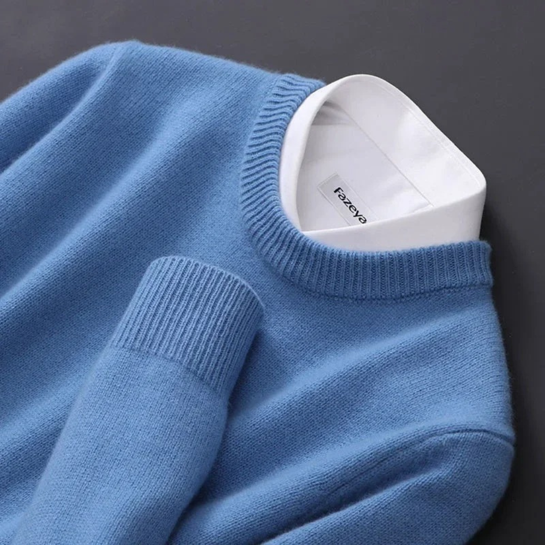 Luksus Sweater i Cashmere