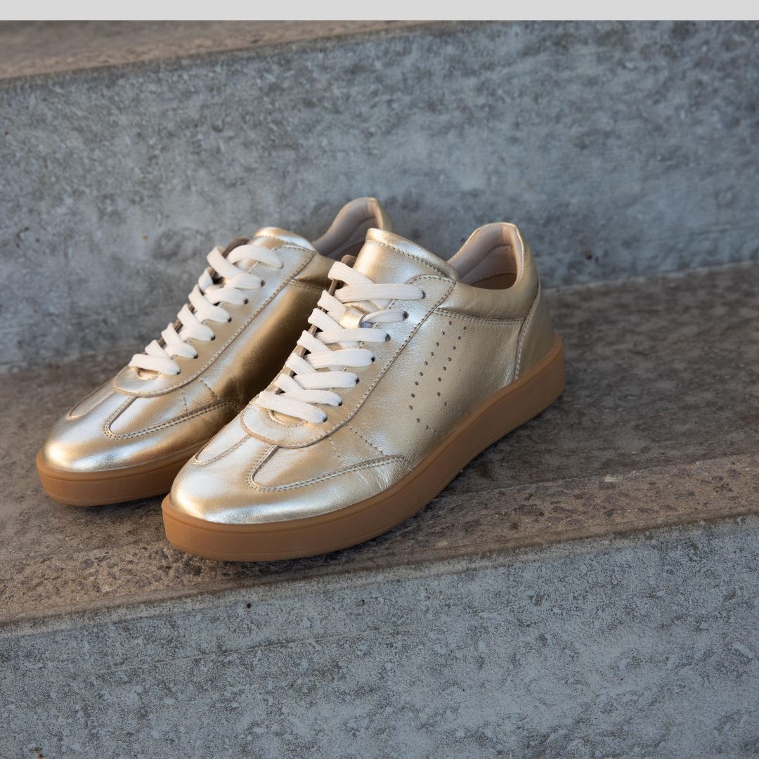 POWERFUL sneaker i GULD