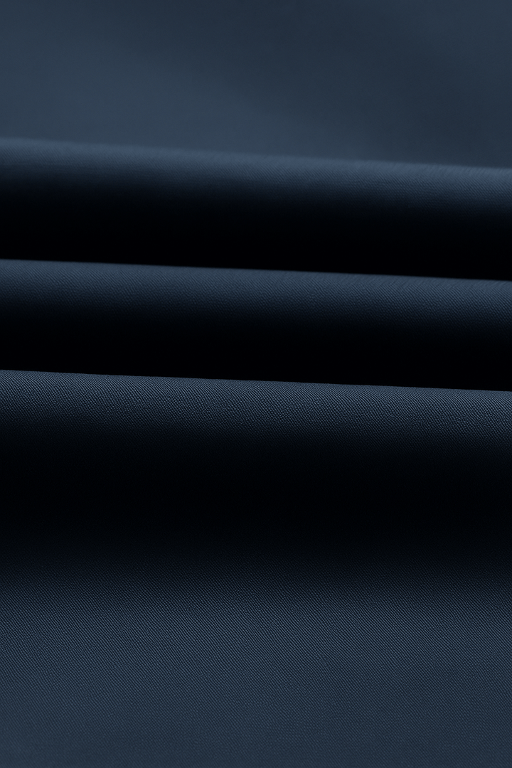 Klassisk Mørkeblå Bomberjakke