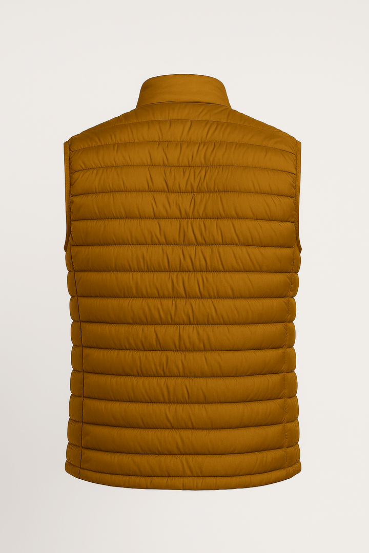 Premium Herre Gurkemeje Puffervest