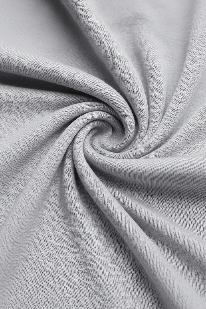 Herre Slim-Fit T-Shirt i Sølv Mist