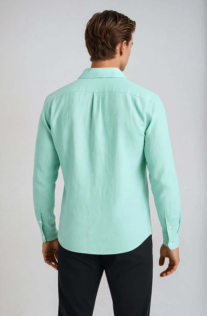 Monaco Linskjorte – Mintgrøn