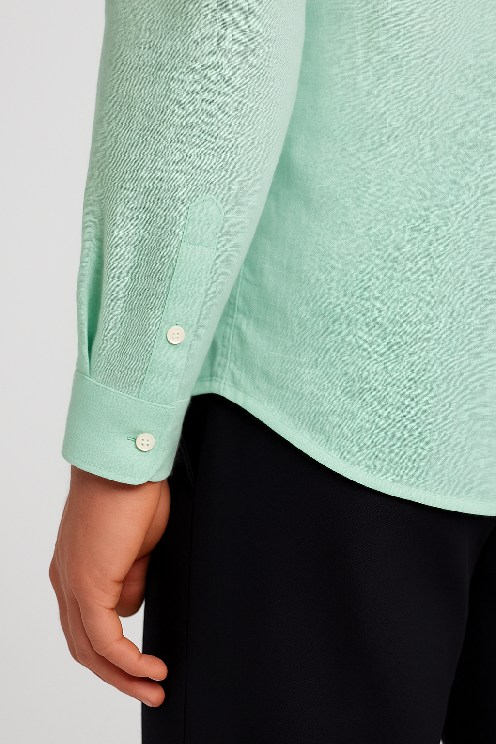 Monaco Linskjorte – Mintgrøn