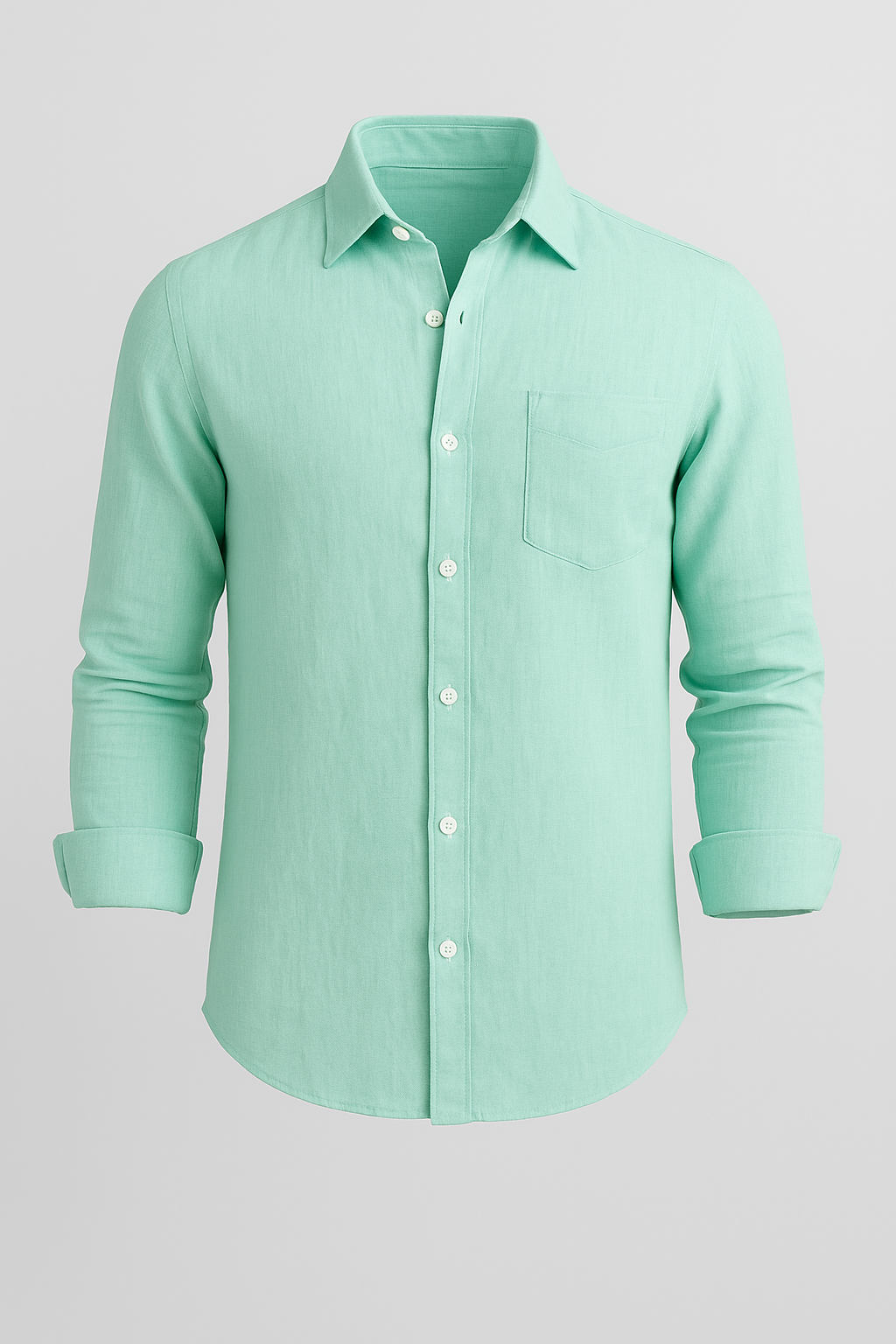 Monaco Linskjorte – Mintgrøn