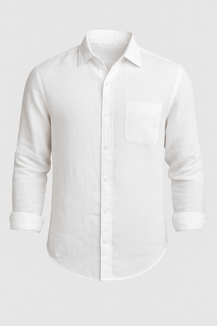 Monaco Linskjorte – Hvid