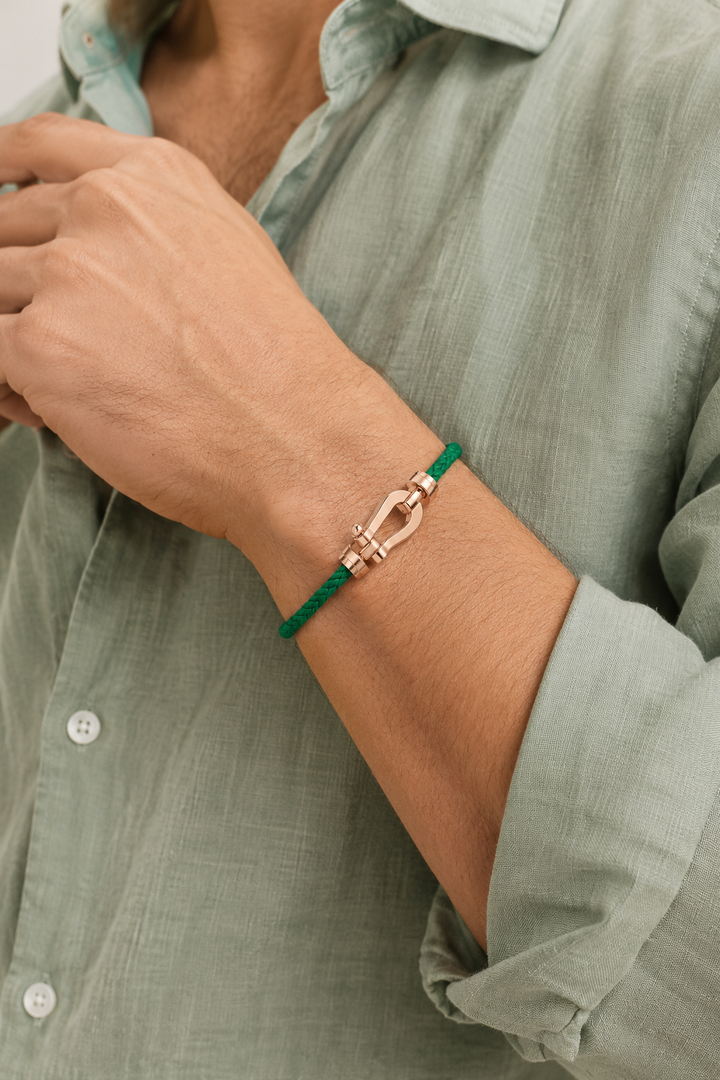 Bracciale Aurelio Grøn / Rosa Guld