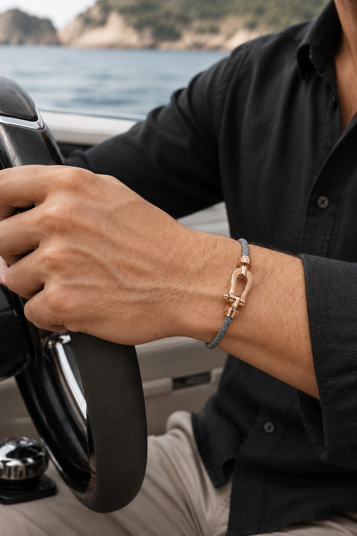 Bracciale Aurelio Grå / Roséguld
