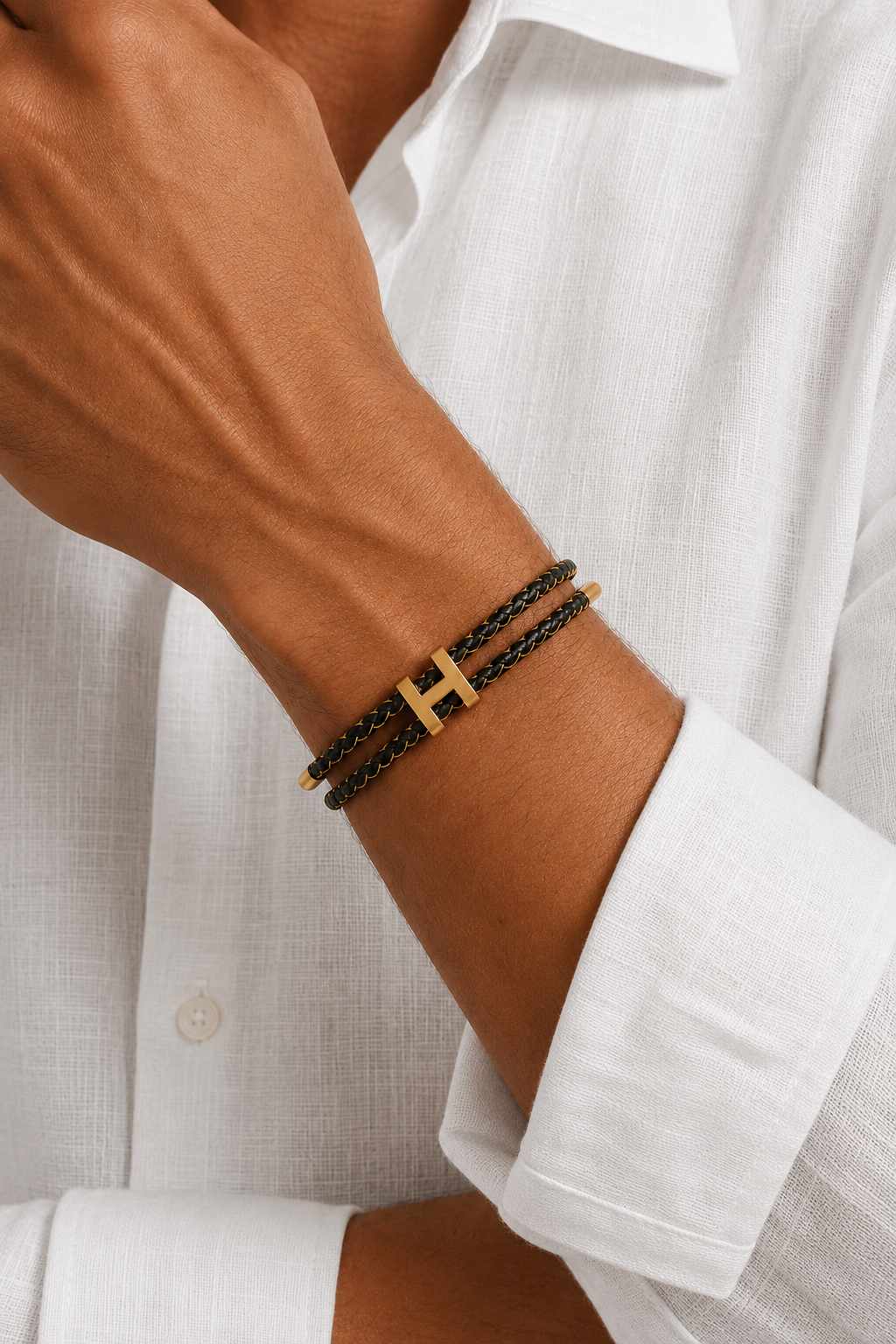 Bracciale Aurea Guld/Sort