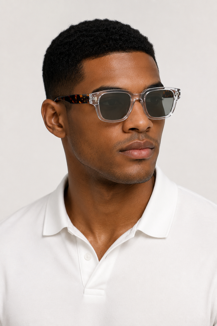 Cobalto Lucido Leopardo Transparent
