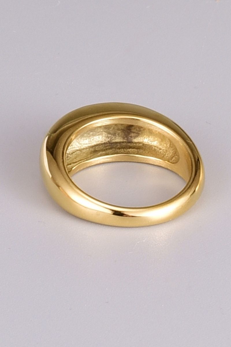 Chunky Charm Ring | Forgyldt | Ring fra Birdsong
