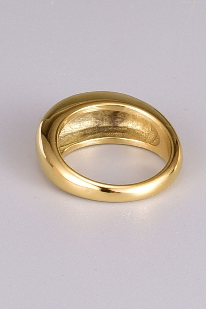 Chunky Charm Ring | Forgyldt | Ring fra Birdsong