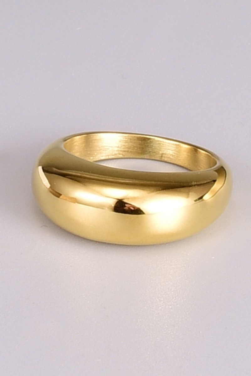 Chunky Charm Ring | Forgyldt | Ring fra Birdsong