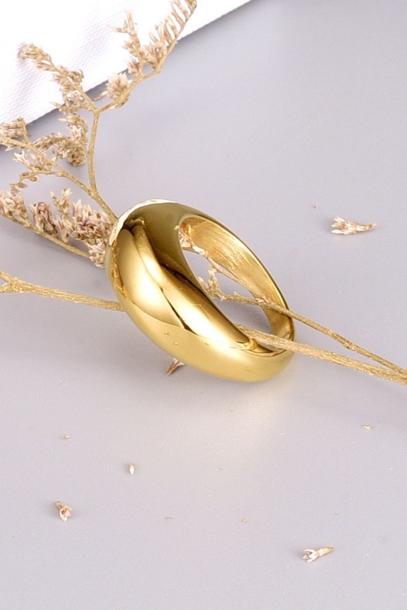 Chunky Charm Ring | Forgyldt | Ring fra Birdsong