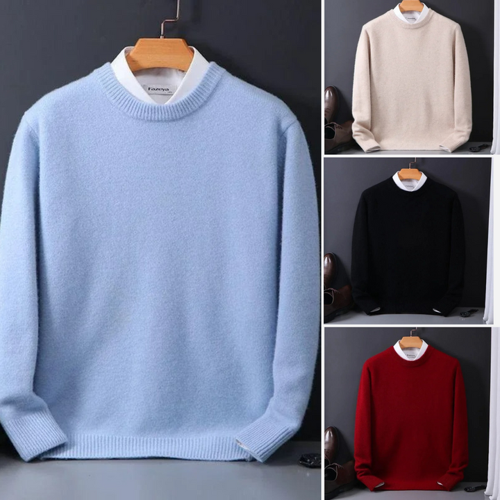 Luksus Sweater i Cashmere